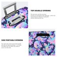 thumbnail image 3 of Kdxio pinkk flower crystal Skull Pattern Luggage Cover for Travel,Elastic and Durable,Fits 18-32 Inch,Anti-Scratch Suitcase Protector-No luggage included, 3 of 5