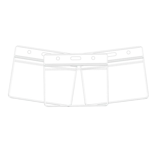 Xihbxyly Pegatina de Perro, Decoración para Ventana de Coche, Funda de Plástico Resistente, Protector Transparente, Diseño de Fácil Inserción, Porta Credencial Reutilizable, Multiusos, Viajes, Oficin