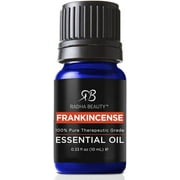 Radha Beauty Frankincense Essential Oil 10ml - 100% Pure & Therapeutic Grade, Steam Distilled for Aromatherapy, Relaxation, Supports Healthy Immune System & Nervous Function Frankincense 0.33 Fl Oz (Pack of 1)