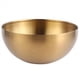 thumbnail image 2 of 2X de Ensalada de Acero Inoxidable de Gran Capacidad Recipiente de Comida de Cocina Coreano Tazón de Ramen de Fideos de Arroz de Sopa, Dorado, 15X7 CM, 2 of 5