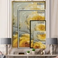 thumbnail image 3 of Designart ' Sunshine Yellow Flower III ' Floral Framed Canvas, 3 of 3