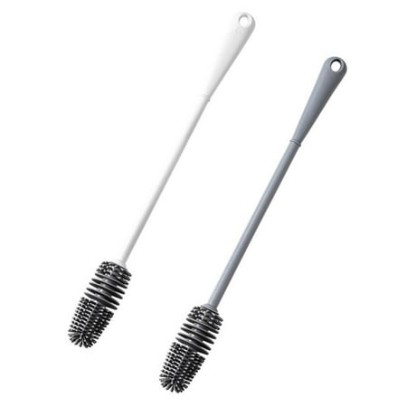 

4pcs Cup Brush Milk Bottle Brush Straw Cup Brush Milk Bottle Nipple Cleaning Brush Long Handle Thin Brush