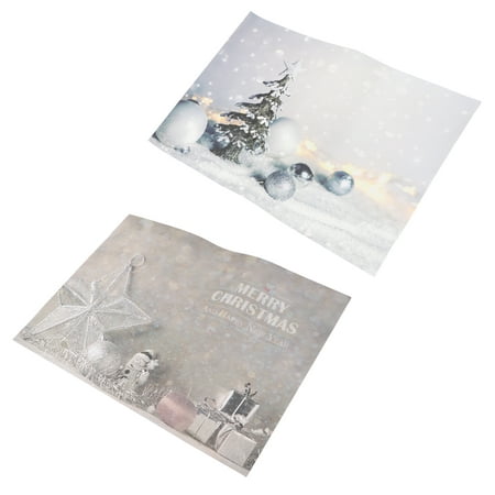 Image of Christmas Photography Paper 1PC Christmas Background Paper Photo Props Decoration Photographic Backdrop