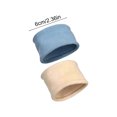 thumbnail image 6 of bestolf Women Hair Ties Pure Color High Elasticity Hair Ropes Large Stretchy Hair Bands Ponytails Braids Hair Accessories (F ), 6 of 8