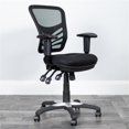 thumbnail image 2 of Pemberly Row Contemporary Mid-Back Mesh Office Chair in Black, 2 of 7