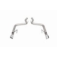 thumbnail image 1 of Fits 2015-2017 Ford Mustang Corsa Performance Exhaust System Kit 21086 Track Axle-Back System; Stainless Steel; Without Muffler; 3 Inch Pipe Diameter; Dual Exhaust With Dual Exit; Rear Exit, 1 of 1