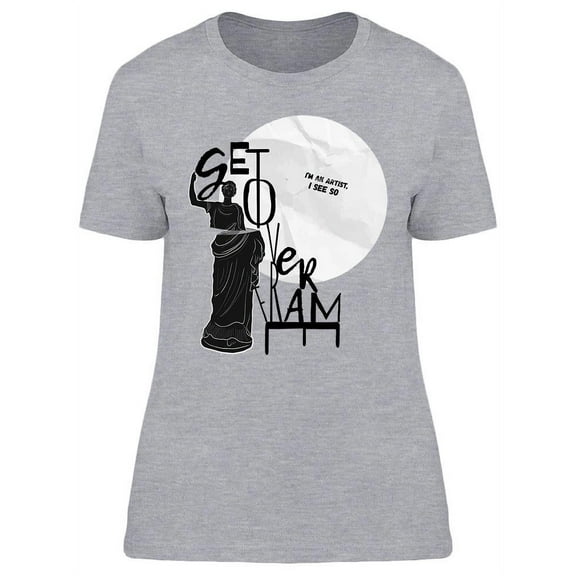 Set Over Frame Design T-Shirt Women -Image by Shutterstock, Female Medium