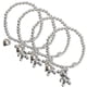 thumbnail image 2 of Brazaletes bonitos BearLuxe 4Pzas 9cm 5mm Acero Inox/Resorte Plata, 2 of 5