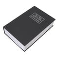 2024 Dictionary Coin Piggy Bank Stainless Steel Realistic Lockable Book Safe Box with Key for
