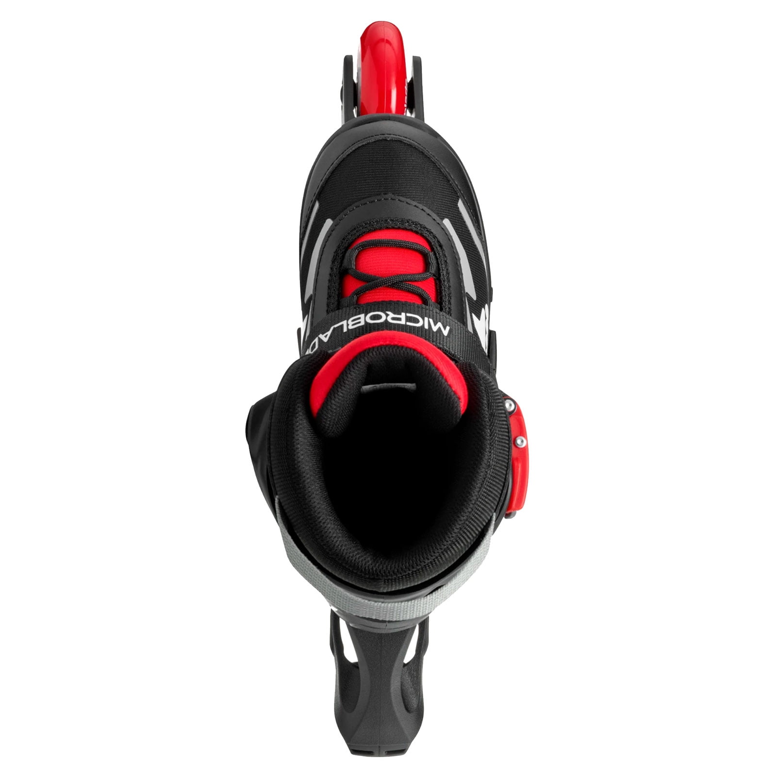 ROLLERBLADE Kids' Microblade Black/Red Skates, Size: 2-5 (86B0751530ND01-2-5)