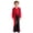 Red, variant on Boys 3-Piece Mexican Flamenco Dance Suit Festival Party Performance Samba Rumba Latin Dancewear Purple 14