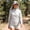 Gray, variant on Solar Fan Sun Hat With Full Mosquito Net Face Shield, UV Blocking Neck Flap Breathable Cooling Headwear For Fishing Gardening Hiking Yard Work(Army Green)