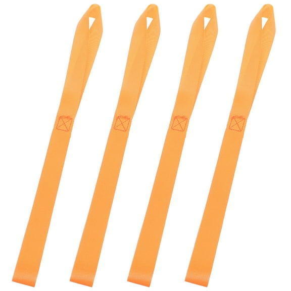 Worgeous  4 Pcs Fastening Belt Ratchet Straps Tie down for Motorcycle