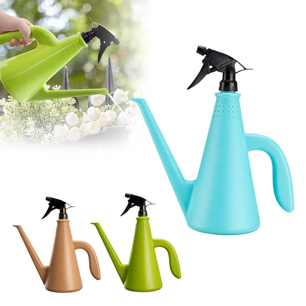 Watering Can, 11.51 x 10.72 in, Dual-Use Shower & Stream Spout, Ergonomic Handle for Indoor Plants and Garden Beds