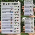 thumbnail image 2 of Memo Plastique Conseil RV Checklist Mes Tâches Réutilisables Soins des Aînés Rappel Outil, 2 of 4