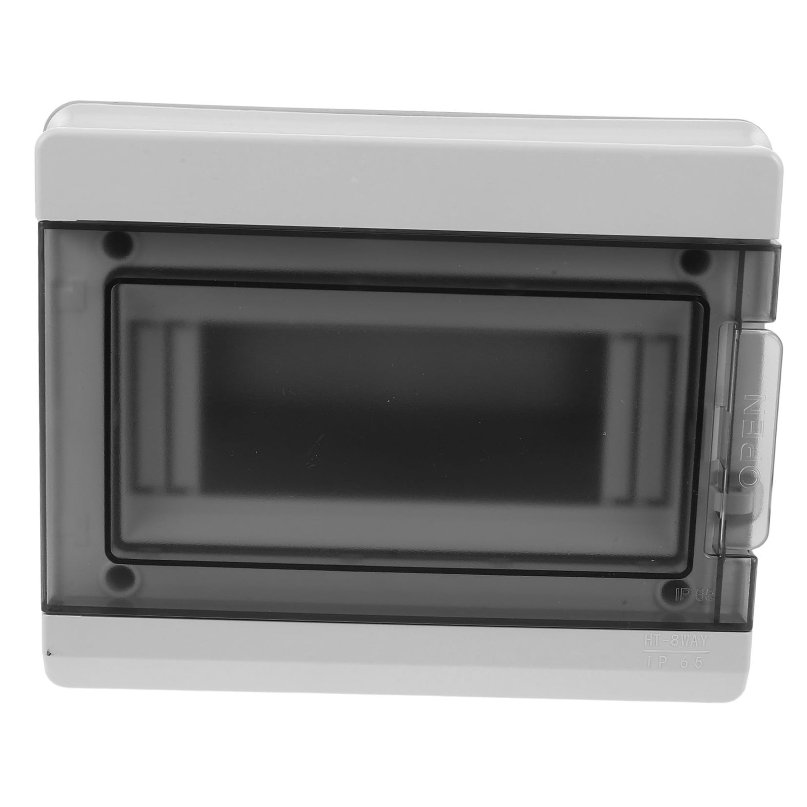 STRANDCHIC Compact Outdoor Electrical Box Weatherproof Plastic Enclosure with Clear Cover