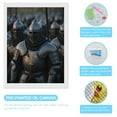 thumbnail image 3 of Diamond Art Kits for Adults, Medieval Knights In Battle Armor 5D Diamond Painting Kits for Adults Beginners, DIY Full Drill Diamond Painting, Gem Art and Crafts 12x16, 3 of 7
