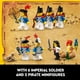 thumbnail image 5 of Kit de construcción LEGO Icons Eldorado Fortress 103 LEGO Barco pirata, 5 of 6