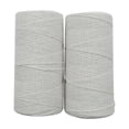 thumbnail image 3 of Cotton Wrap Yarn White 1mm Weaving Loom Rug Blankets Rugs Crafts for Mother Grandmother Handwoven Crafts Accessory Tol, 3 of 7