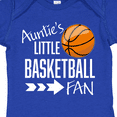thumbnail image 4 of Inktastic Auntie's Little Basketball Fan Boys or Girls Baby Bodysuit, 4 of 5