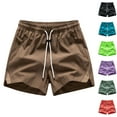 thumbnail image 6 of Chiccall Mens Shorts Summer Casual Quick Dry Elastic Waist Drawstring Active Shorts Beach Vacation Soft Swim Trunks with Pockets, 6 of 6