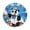 ZZNZ06290023, variant on Zhmjortal Cute Panda Pattern Wall Clock, 10 Inch Silent Non Ticking Battery Operated Clock Vintage Round Clock for Living Room Bedroom Bathroom Office Decor