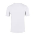 thumbnail image 3 of Dagugfen Muscle Shirts for Men Short Sleeve V Neck Fitted Comfy Running Workout Gym Tops Solid Color, 3 of 8