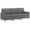 Dark gray + Width 78", variant on vidaXL Sofa Upholstered Accent Sofa Chair Couch Living Room Seating Fabric