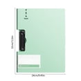 thumbnail image 3 of Folder Board Office Supplies Thickened Writing Board Student Color Clip Home School Folder, 3 of 6