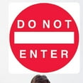 thumbnail image 1 of Wallhogs Do Not Enter Sign Wall Decal, 1 of 2