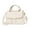 White, variant on Purse for Women Small Crossbody Bags Classic Zip Top Handle Dome Satchel Work Handbag