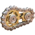 thumbnail image 1 of Cadena de metal Fidget Toy Cadena de acero inoxidable Fingertip Gyro Stress Relief Hand Ejercitador Juguete para autismo ADHD Creative Fingertip Juguete sensorial para niños Adulto Estudiante Oficina, 1 of 11
