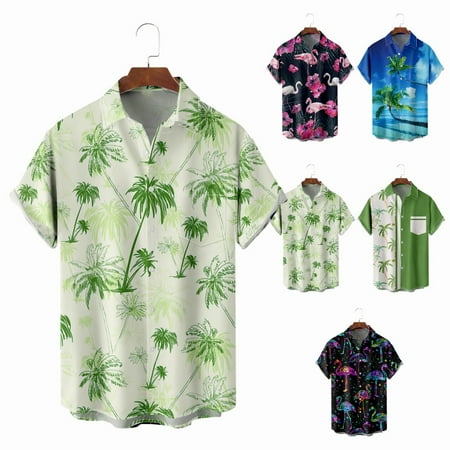 

Unisex Youth Casual Short Sleeve Polo Shirts Fashion Basic Bowling Shirts Up to 8XL