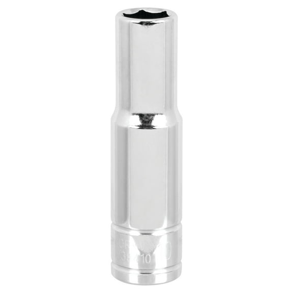 Performance Tool W38410 3/8-Inch Drive 6-Point Socket, 10mm