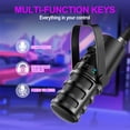 thumbnail image 4 of ZealSound Professional USB Condenser Microphone, Metal Reverb Noise Canceling, Headphone Output, Volume Control, Microphone Gain Control, Mute Button, for PC, Mac, Gaming PS 4&5, 4 of 10