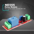 thumbnail image 4 of 2021 New Arrival DC 12V NE555 Monostable Delay Relay Circuit Conduction Module Trigger Switch Timer Adjustable Time Shield Electronics, 4 of 7