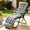 1 Gray, variant on Cushion Only (No Chair Included) - Zero Gravity Lounge Chair Cushion 67"×19"×4", Waterproof Non-Slip with 6 Ties, Fits 67-Inch Outdoor/Indoor Recliners (Black)