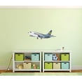 thumbnail image 1 of Vinyl Wall Decal Sticker : Airplane Cartoon Aircraft Bedroom Bathroom Living Room Picture Art Peel & Stick Mural Size: 8 Inches X 24 Inches -, 1 of 2
