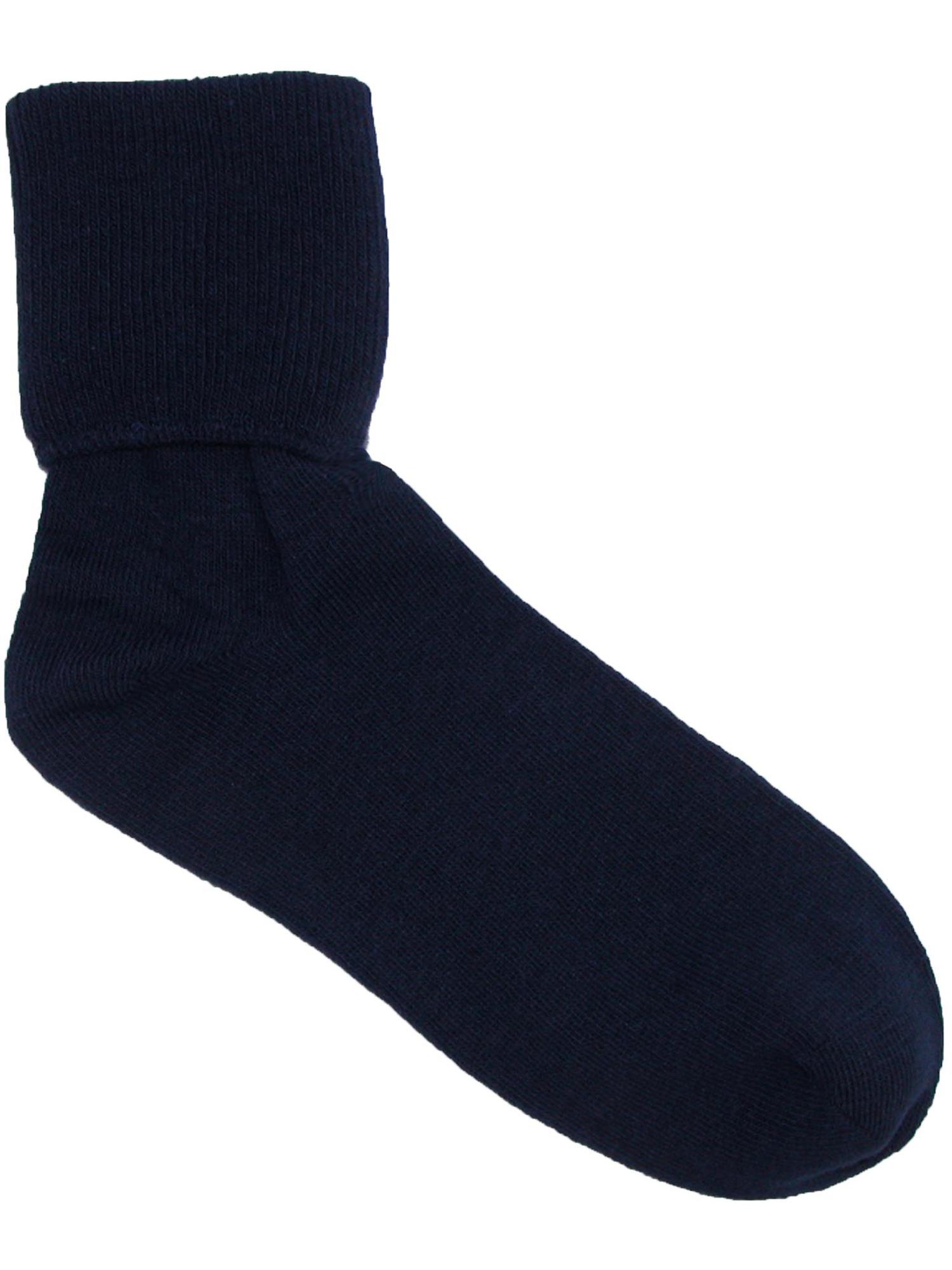 Jefferies Socks Size one size Women's Organic Cotton Turn Cuff Socks