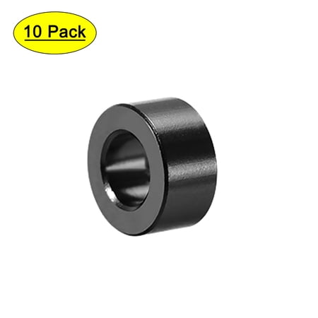 10 Pcs Round Aluminum Standoff Column Spacer 3.1 x 6 x 3mm(IDxODxH) Black for FPV Quadcopter RC Multirotors Parts DIY
