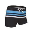 thumbnail image 2 of COOFANDY Mens Swim Trunks Swim Briefs Square Leg Sexy Tight Swimwear Bathing Suit Board Short with Liner, 2 of 6