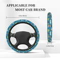 thumbnail image 5 of Balery Transportations With Cute Animals print Steering Wheel Covers Elastic Skidproof Steering Wheel Protective Cover Case for Men Women Universal 15 Inches Cars Accessories, 5 of 8