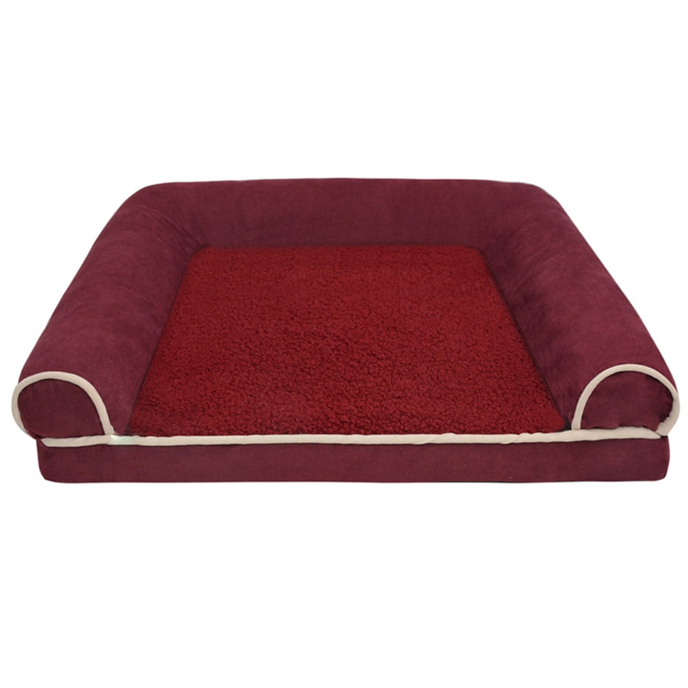 Memory Foam Dog Bed Orthopedic Dog Sofa with Removable Washable Cover
