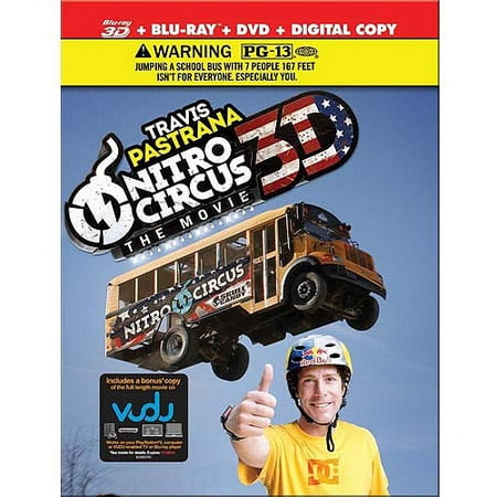 Nitro Circus: The Movie 3D (3D Blu-ray + Blu-ray + DVD + Digital