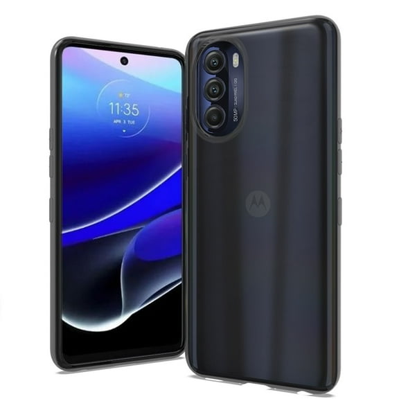 For Motorola Moto G Stylus 5G 2022 Case Hybrid Soft Silicone Gummy TPU Gel Candy Skin Flexible Skinny Slim Thin Protector Cover ,Xpm Phone Case [Clear]