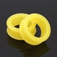 thumbnail image 2 of A Pair of Flexible Silicone Double Flared Ear Gauge Tunnel Plug, 2 of 5