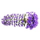 thumbnail image 3 of Guirnalda de flores artificiales para colgar en la pared, simulación floral, vid, oficina en casa, flor falsa, ratán, azul sidaley HA8140-07B, 3 of 6