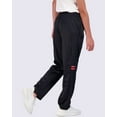 thumbnail image 3 of Real Essentials 3 Pack: Boys' Tricot Open Bottom Fleece-Lined Sweatpants with Pockets, 3 of 7