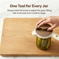 thumbnail image 3 of Jar Opener for Weak Hands,Adjustable Jar Openers for Seniors,4-in-1 Bottle & Can Opener for Large Pickle Jars, Soda, Wine – Left-Handed & Kid-Friendly, 3 of 11