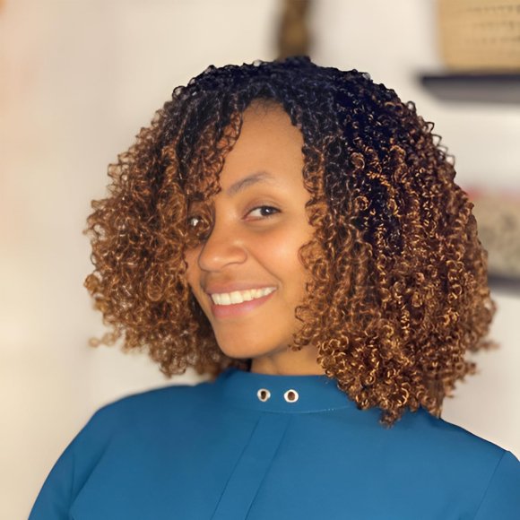 Yanky 14 Inch Packs Fluffy Curly Crochet Braid Hair for Senegalese Twist Braids (OT30)